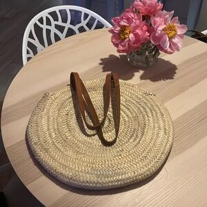 Madewell straw bag